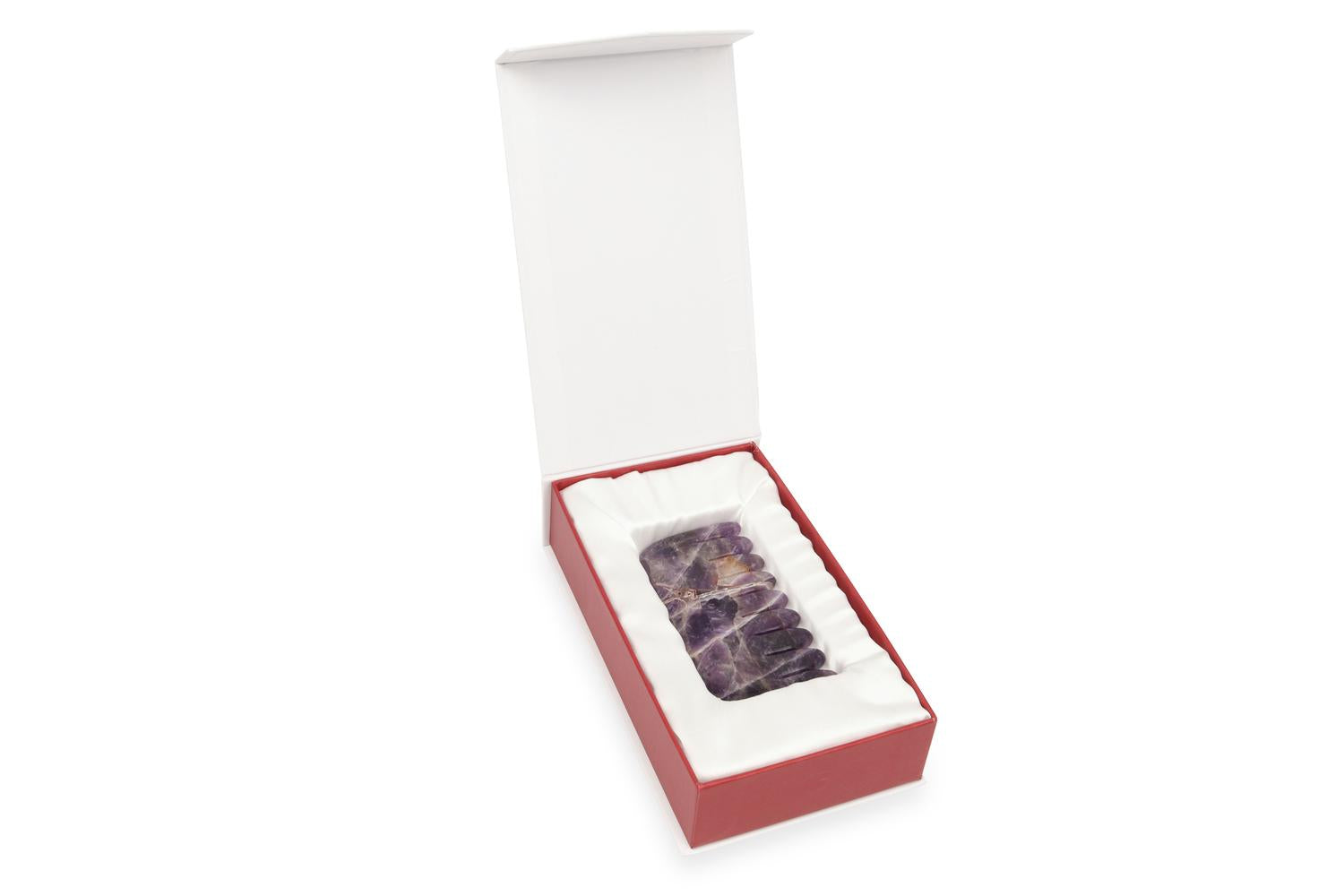 White Lotus Pr241 Amethyst Crystal Comb-2