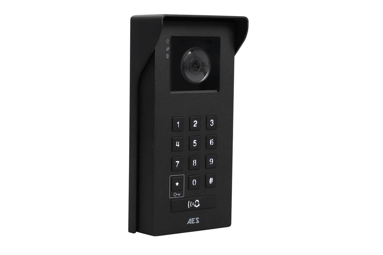 Aes Global Opyn-4g-ibk - Opyn 4g Wall-mounted Video 4g Intercom System-4