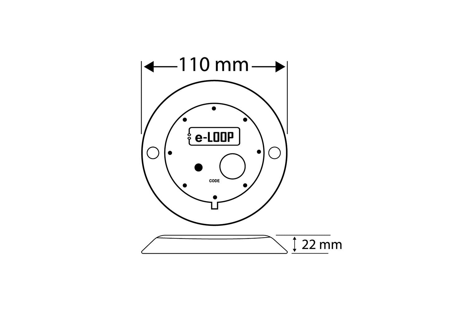 Aes Global E-loop El00mic-k: Compact Wireless Vehicle Detection System For Home Automation-2