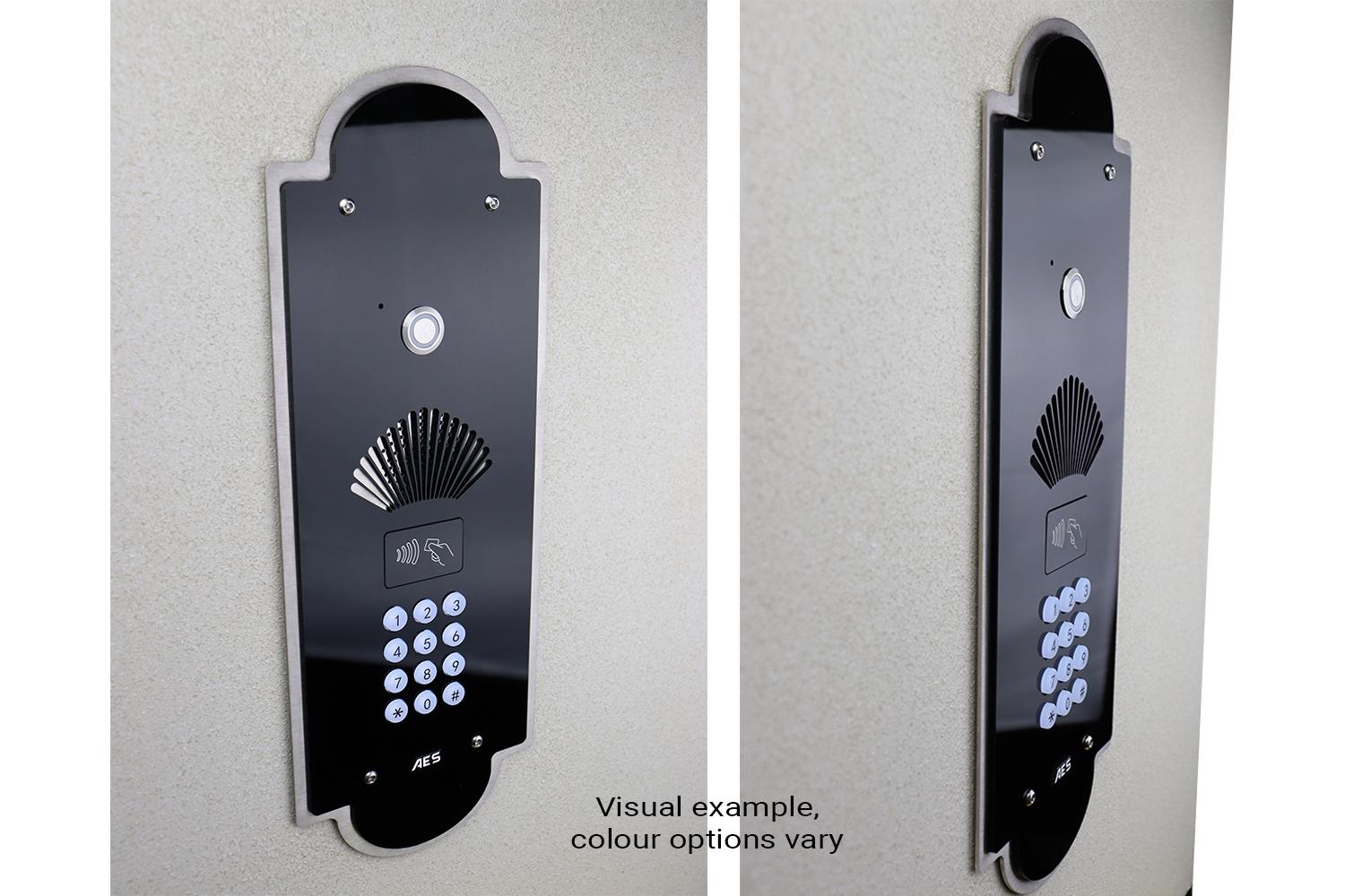 Aes Global Vintage Black Intercom: Prime7 4g Flush Fit Style-2