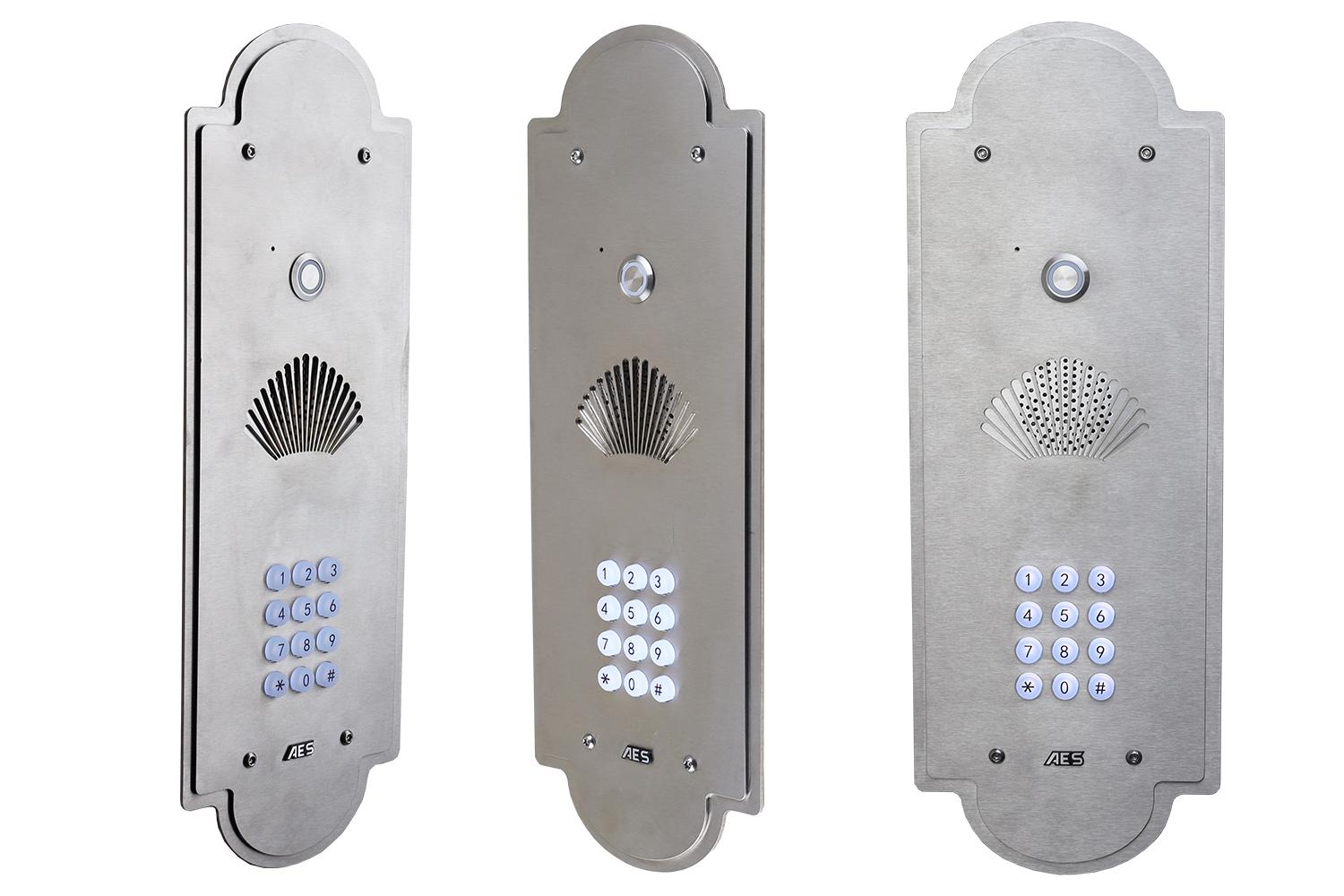 Aes Global Prime7-vfssk-eu - Prime7 4g Vintage Flush Fit Intercom Security System-2
