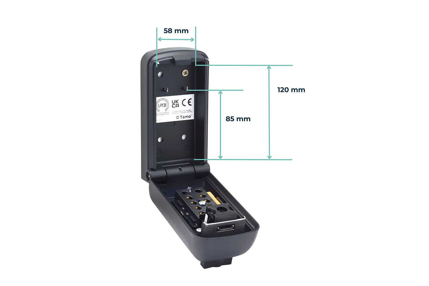 Ark Tamo Maximum Key Box (police Preferred), Lps1175 Rated Key Safe, Multi-push Keypad, Anti-saw Pin Construction By Ark Tamo-8