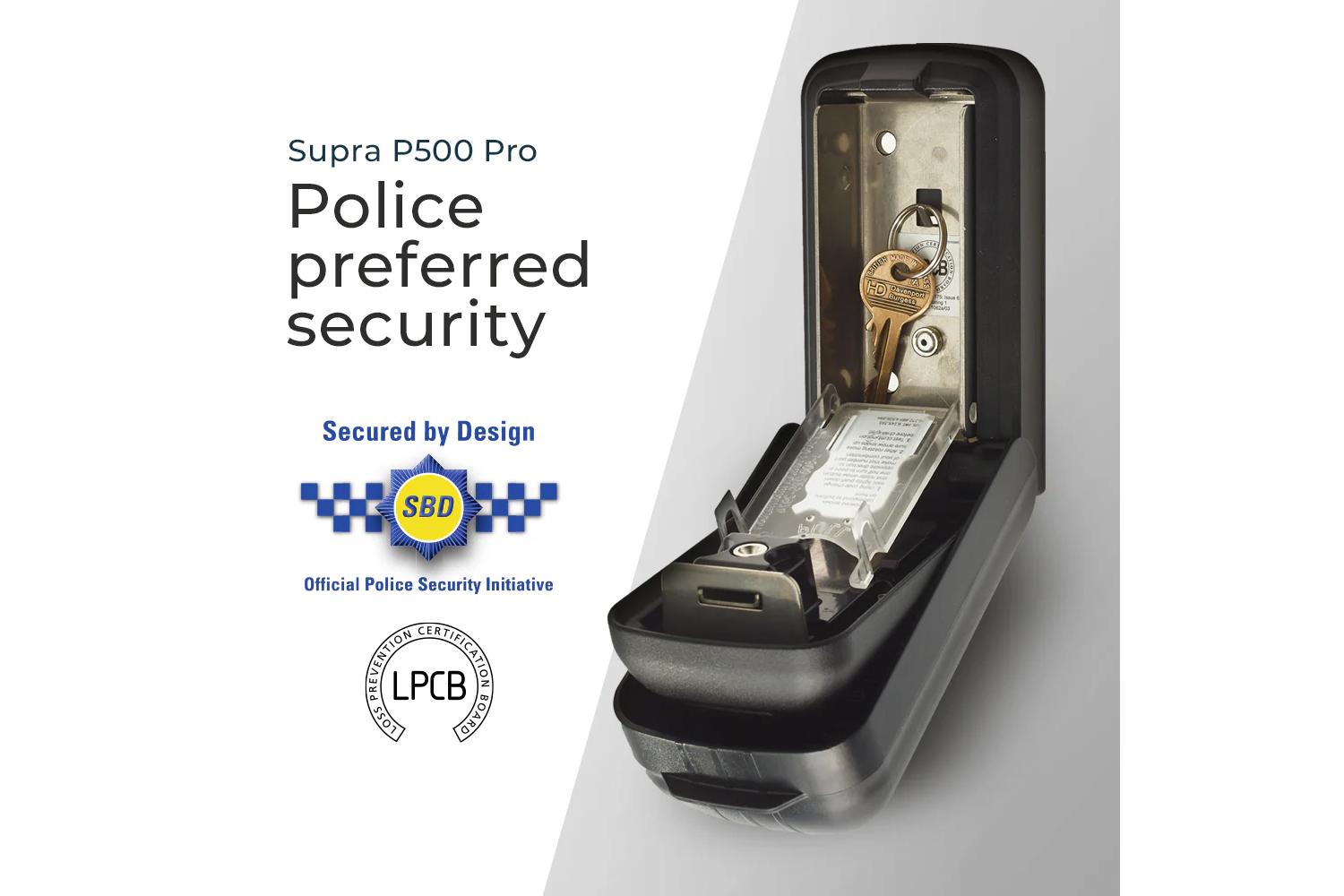 Supra P500 Pro Keysafe: High-security Key Box-2