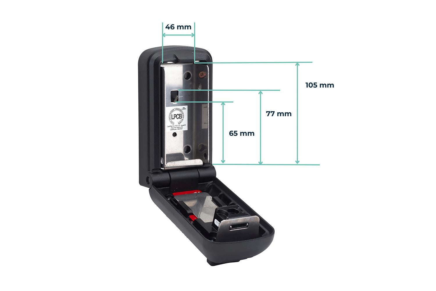 Supra P500 Pro Keysafe: High-security Key Box-5