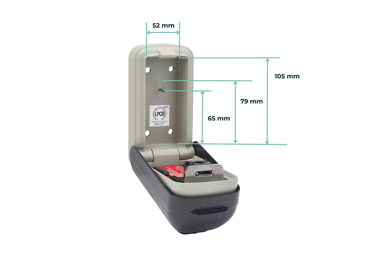 Supra C500 Pro KeysafeÂ™ Key Box Secure Security System Ideal For Family Homes And Businesses-6