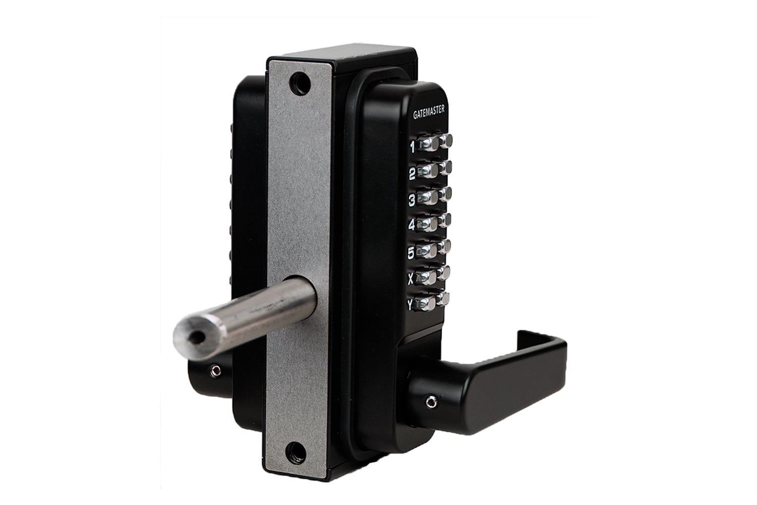 Gatemaster Superlock Double-sided Digital Gate Lock With Lever Handles, Diy Secure Locking Solution-3