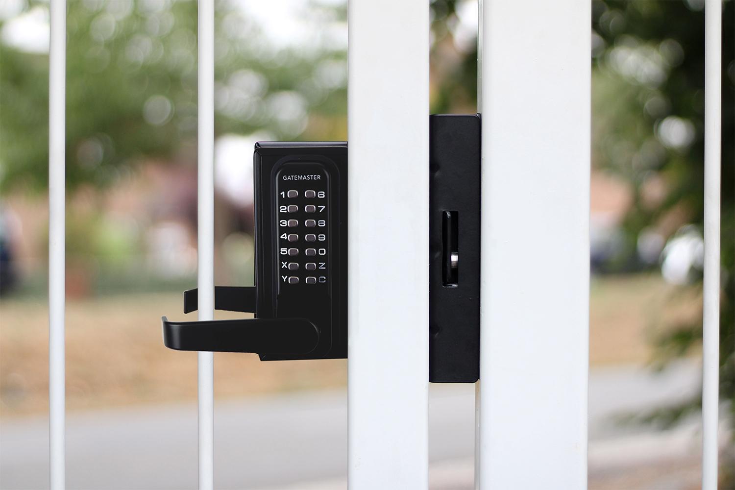 Gatemaster Superlock Double-sided Digital Gate Lock With Lever Handles, Diy Secure Locking Solution-6