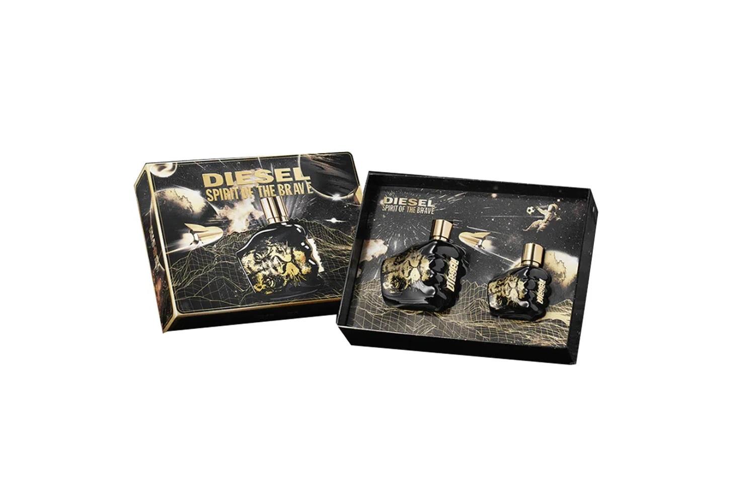 Diesel Spirit Of The Brave Men's Gift Set Eau De Toilette 125ml With Eau De Toilette 35ml