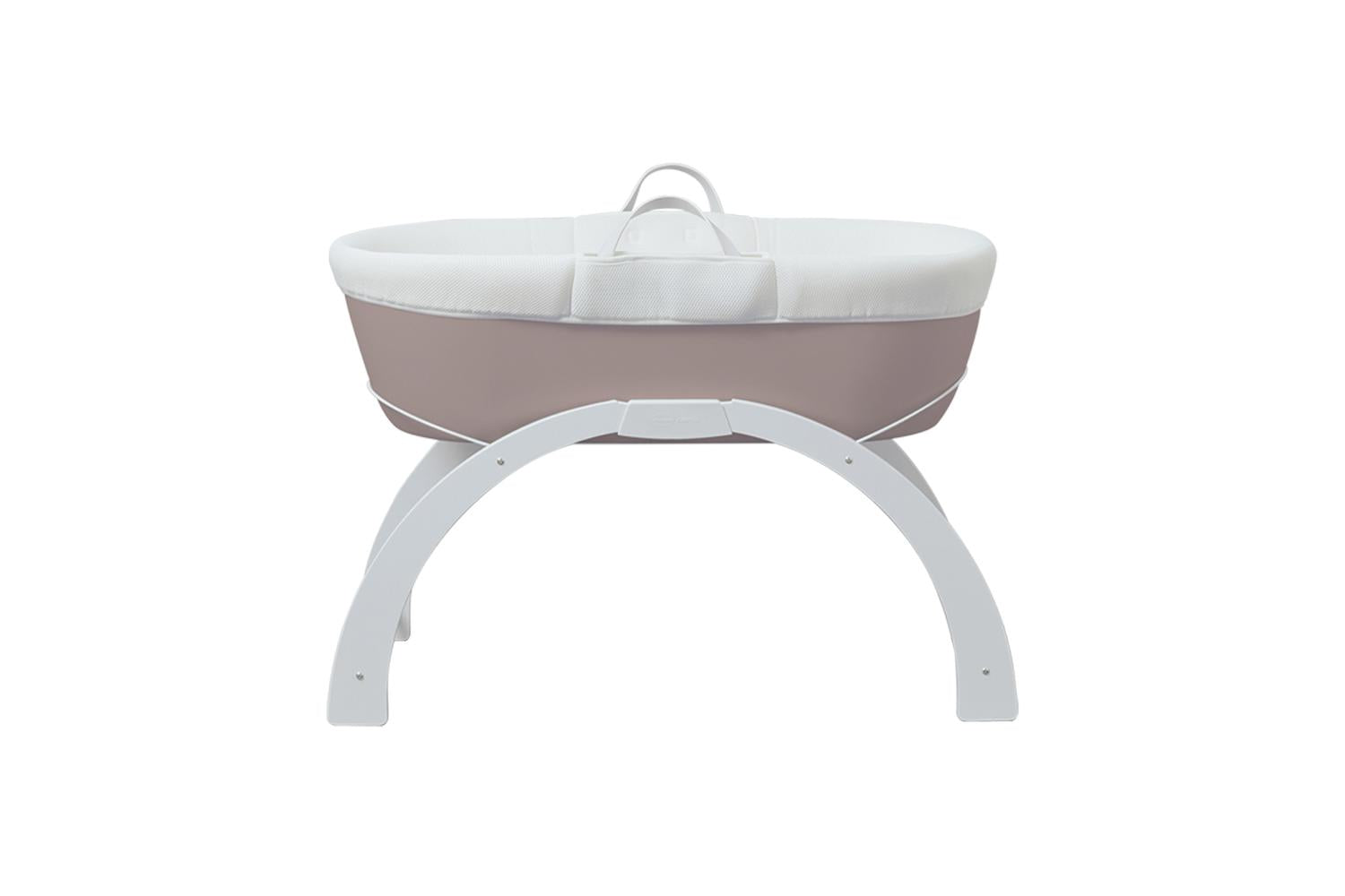 Shnuggle Dreami Moses Basket & Stand | Taupe