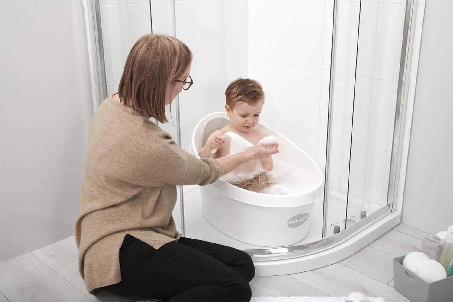 Shnuggle Toddler Bathtub-4