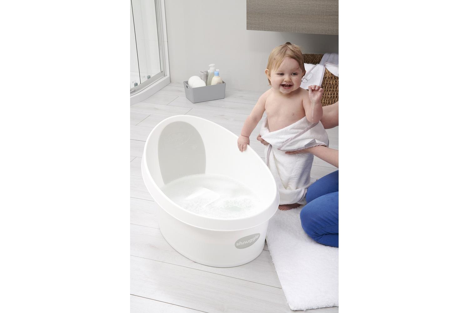 Shnuggle Toddler Bathtub-7