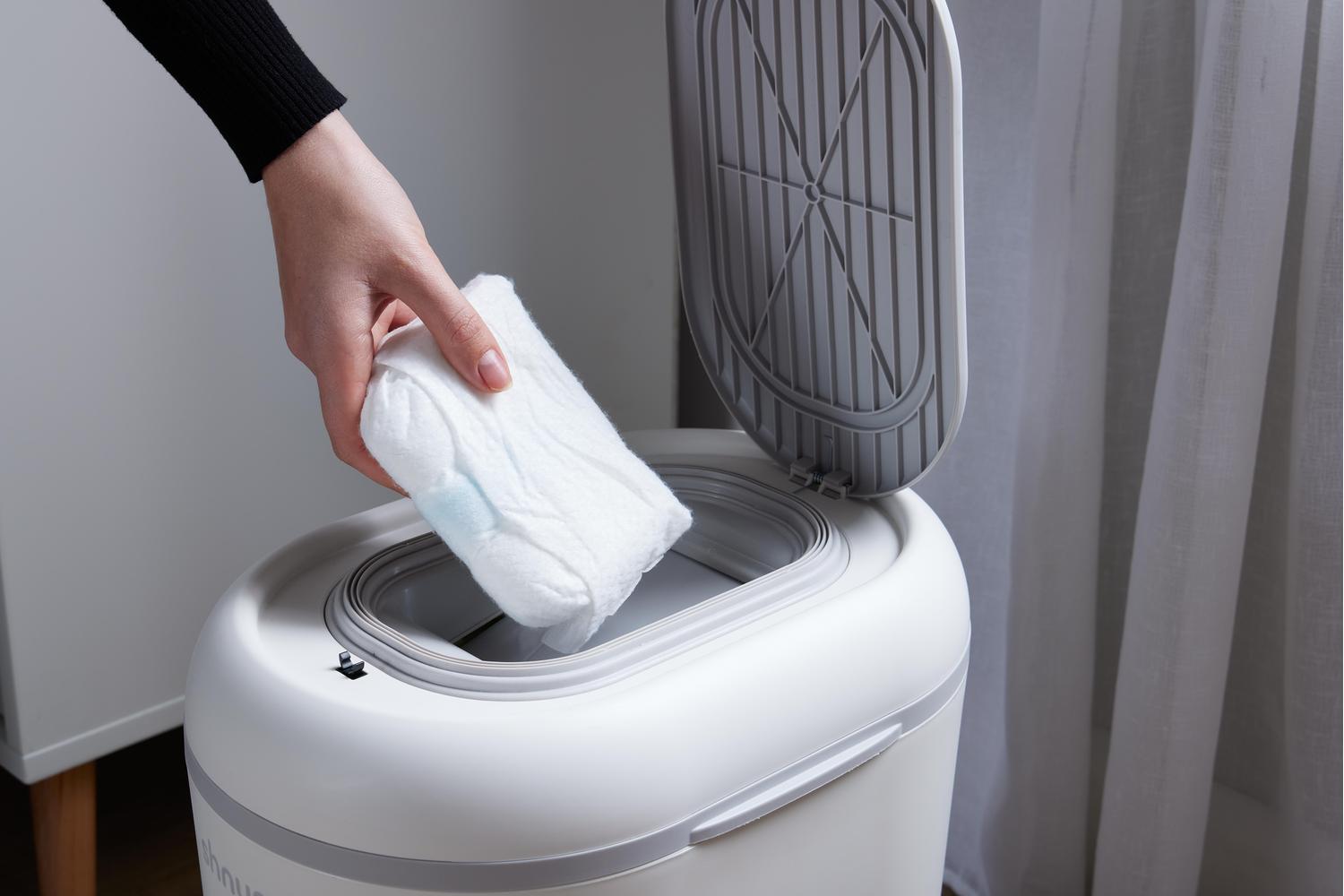 Shnuggle Eco-touch Nappy Bin-3