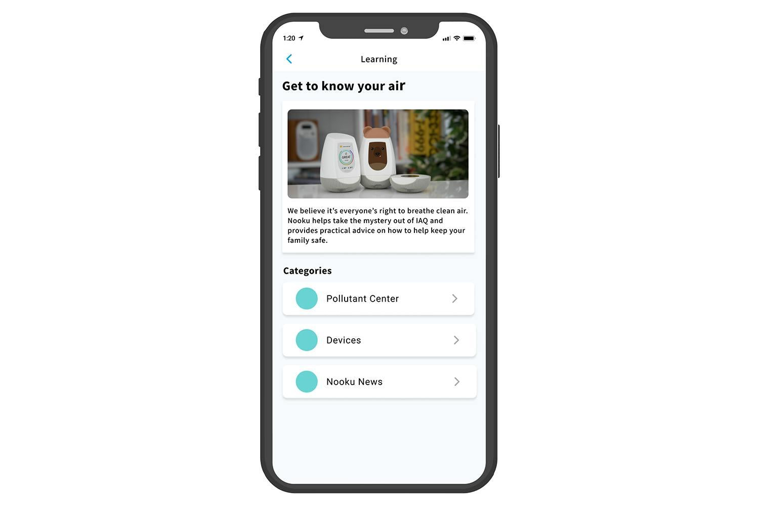 Nooku Indoor Mini Air Quality Monitor-9