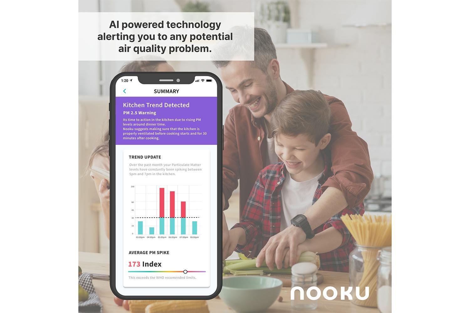 Nooku Air Quality Multi-Room Monitor Kit-9