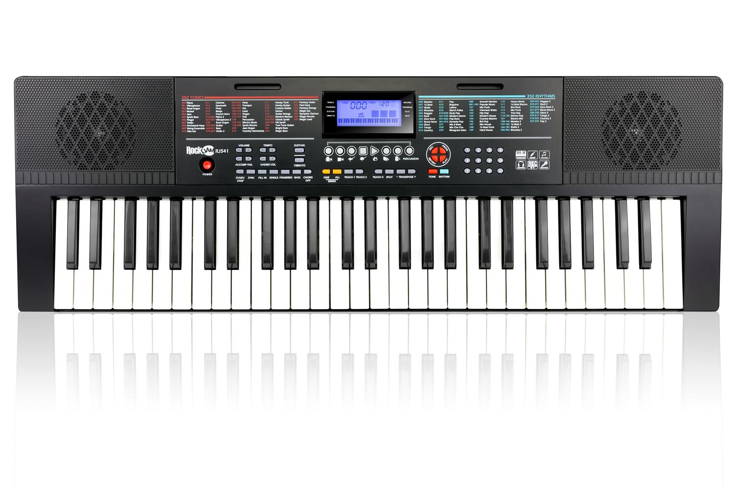 RockJam RJ541 54 Key Keyboard LCD Display-2