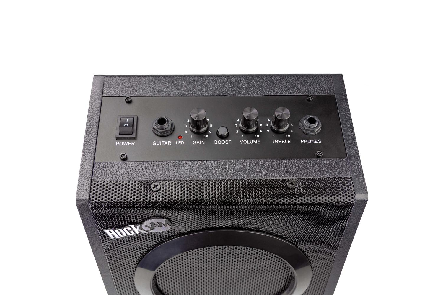 RockJam RJEG02-SK-BK Electric Guitar Starter Kit | Black-8