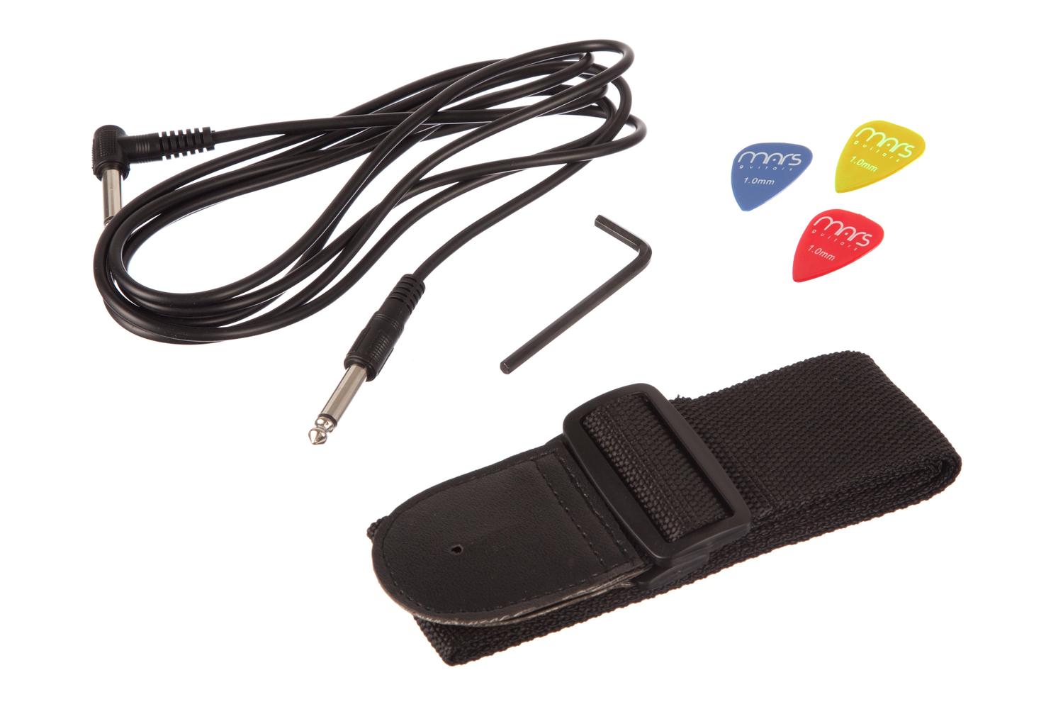 RockJam RJEG02-SK-BK Electric Guitar Starter Kit | Black-9