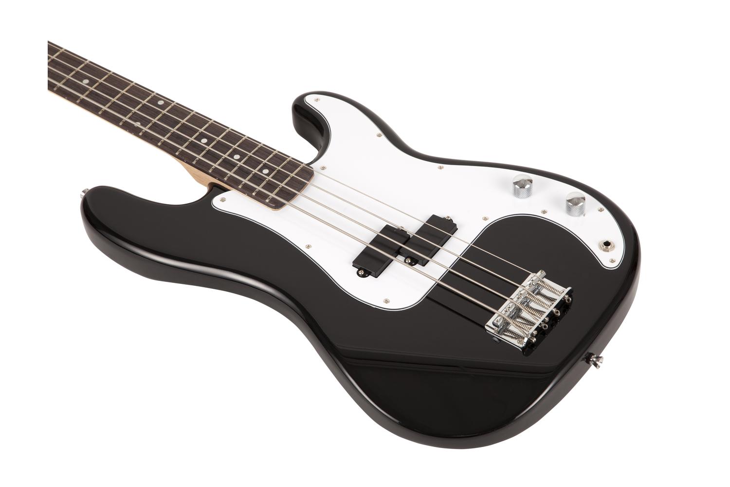 RockJam RJBG01-SK-BK Bass Guitar Super Kit | Black-2