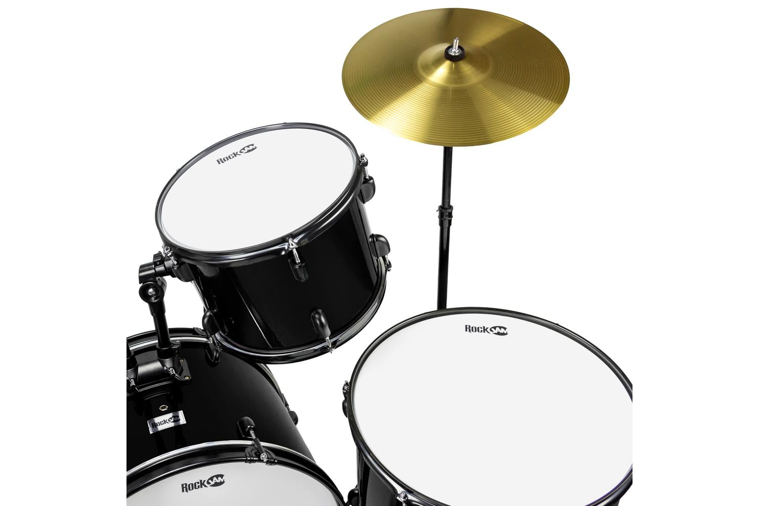 Rockjam RJFSDK01-BK Full Size Drum Kit | Black-3