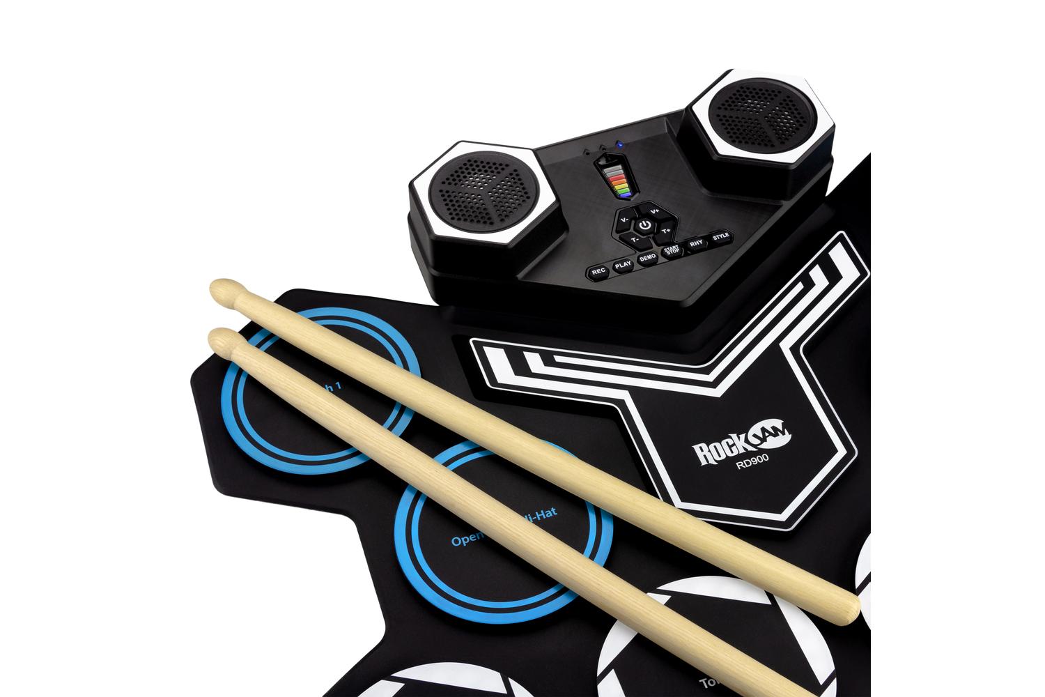 RockJam RJRD900 Roll Up Bluetooth Drum Kit-3