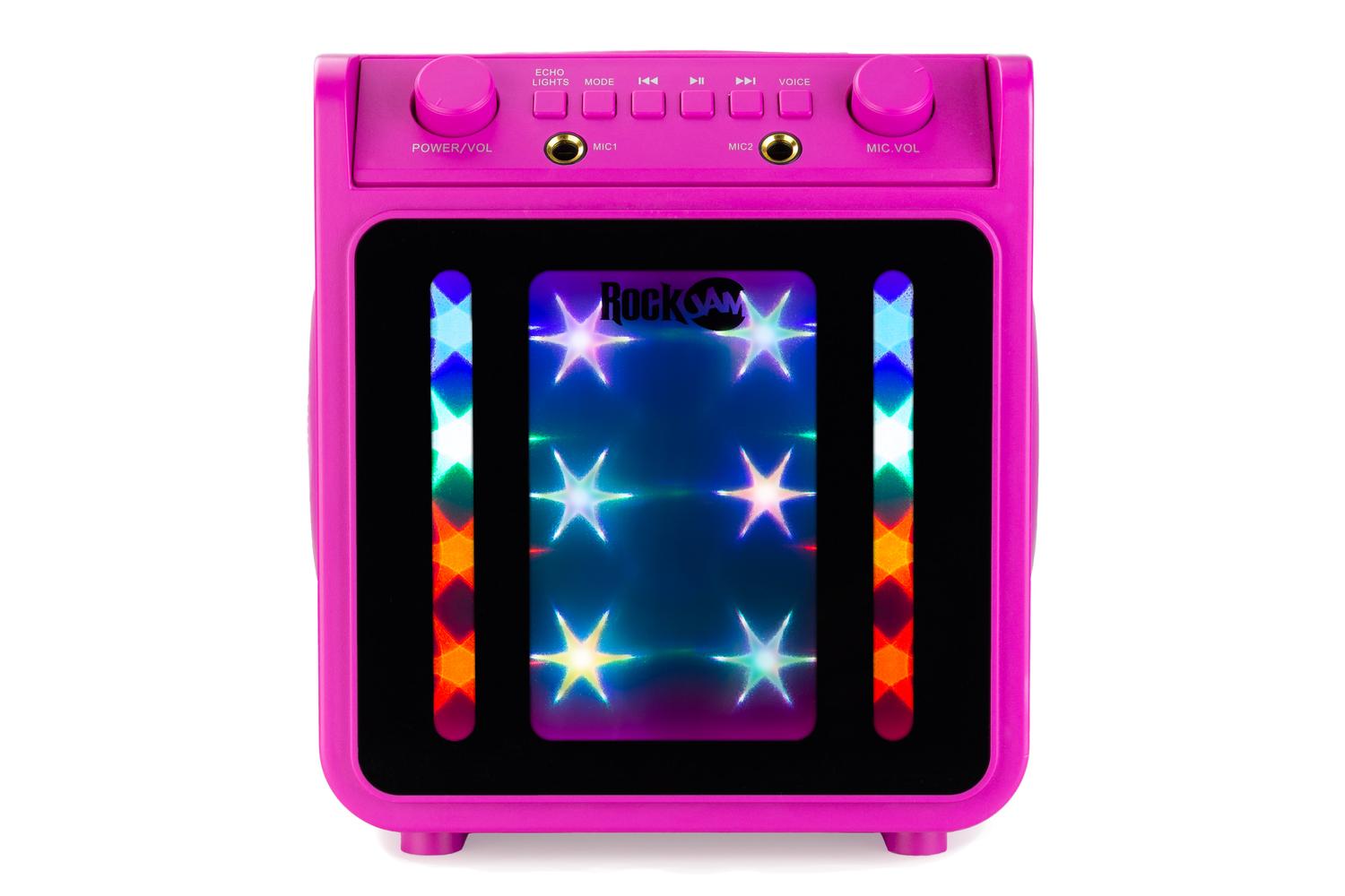 RockJam RJSC02-PK RJ SingCube Sing Along Karaoke Speaker-3