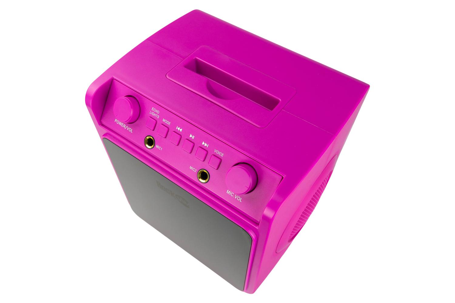 RockJam RJSC02-PK RJ SingCube Sing Along Karaoke Speaker-6