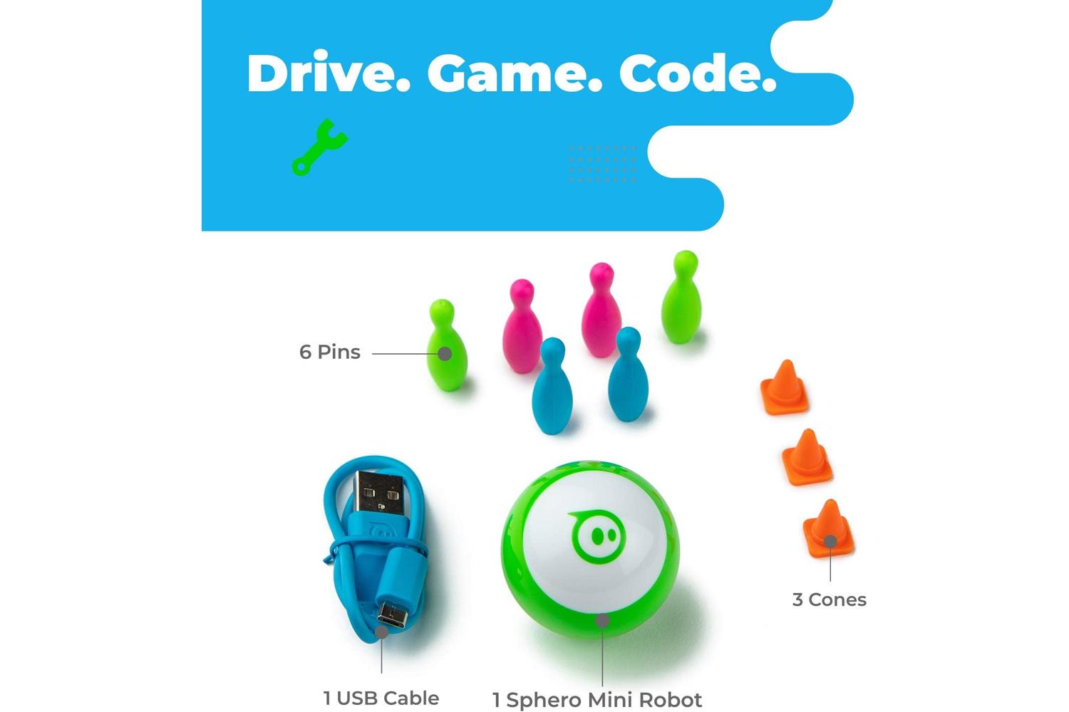Sphero M001GRW Mini Robot Ball | Green-3
