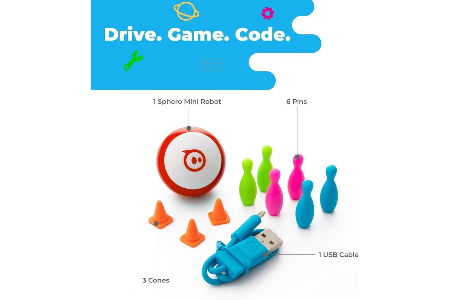 Sphero M001RRW Mini Robot Ball | Red-3