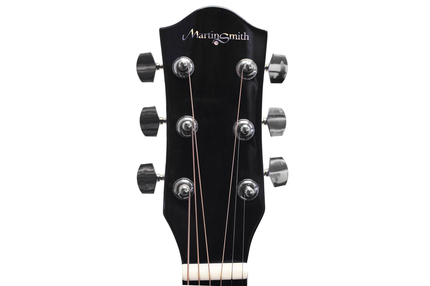 Martin Smith Full Size Acoustic Guitar | Black-4