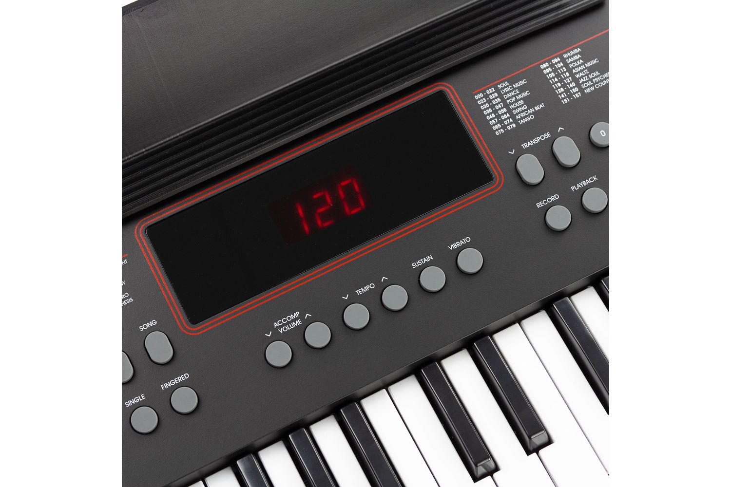 Rockjam 350195 - 49 Key Keyboard With Wired Midi-3