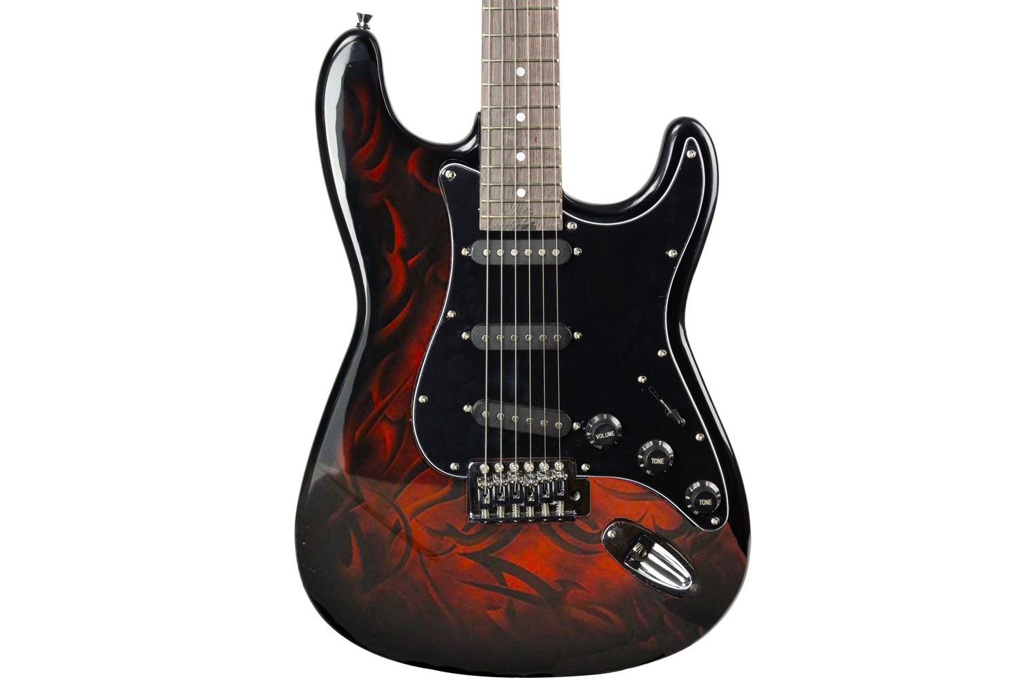 Rockjam 259302 - Jaxville Demon Guitar Package-4