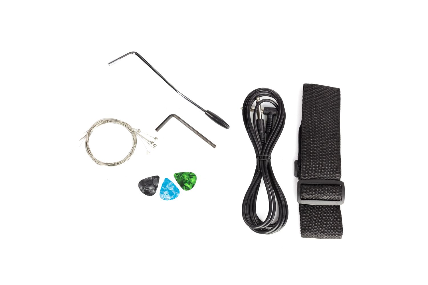 Rockjam 259305 - Jaxville Skull Guitar Package-8