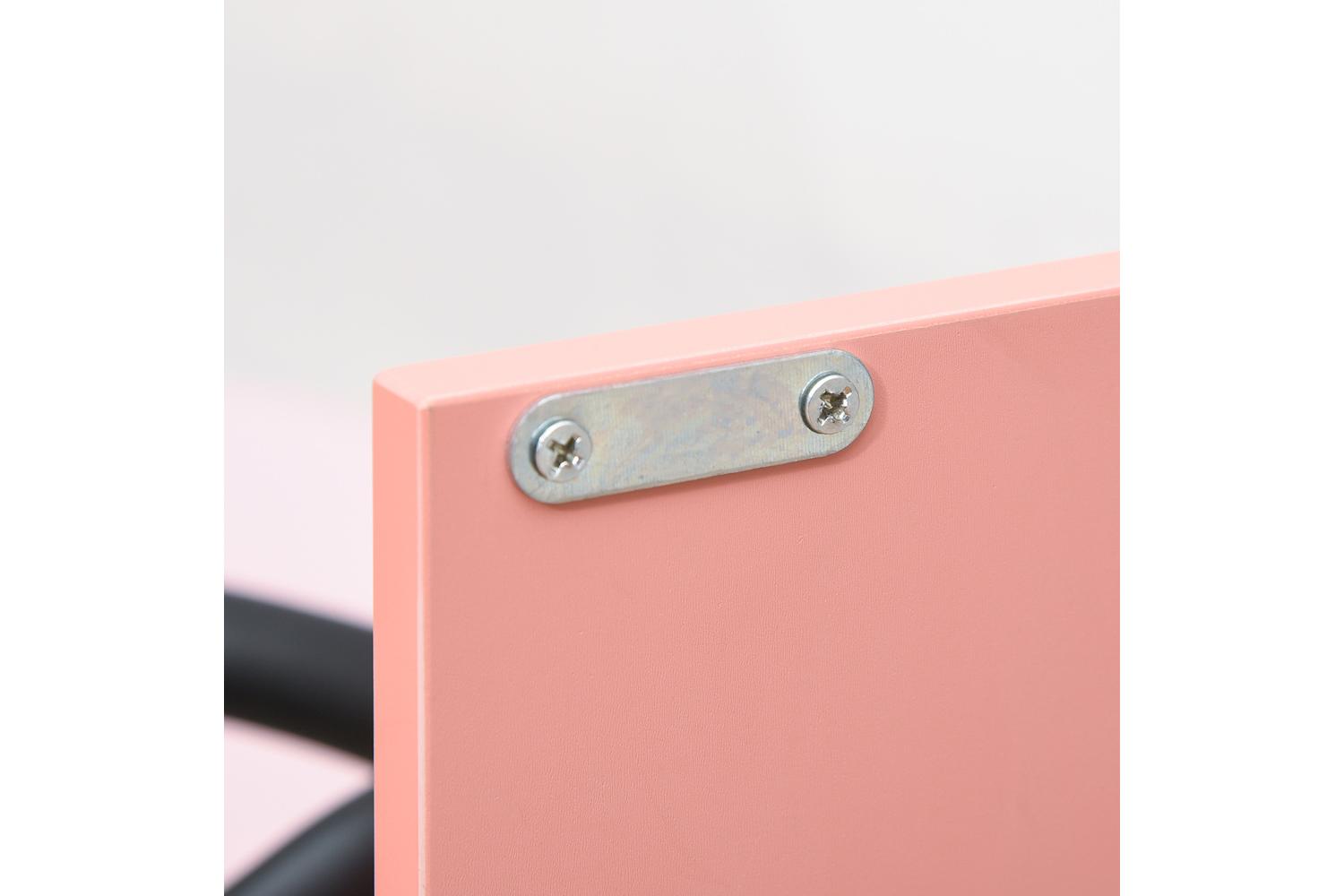 Homcom 311-029PK Kids Bookshelf and Storage | Pink-7