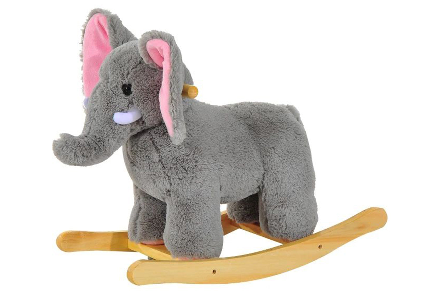 Homcom 330-048 Kids Rocking Elephant | Grey