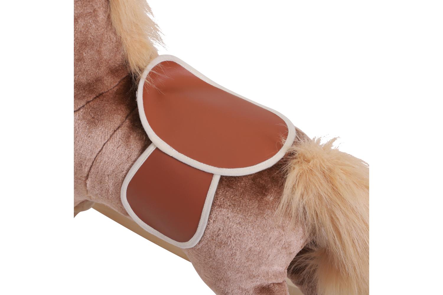 Homcom 330-091 Kids Rocking Horse | Brown-7