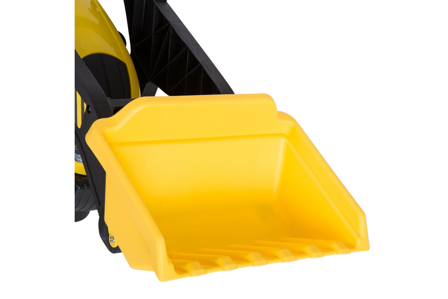 Homcom 341-018 Pedal Go Kart Digger On Four Wheels  | Yellow/Black-7