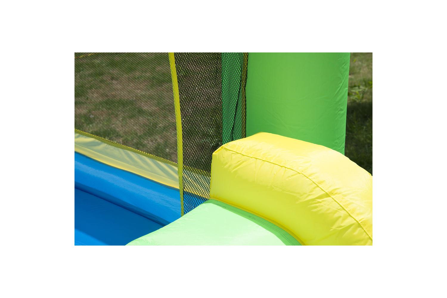 Homcom 342-003 Nylon Inflatable Bouncy Castle | Multi-Colour-8