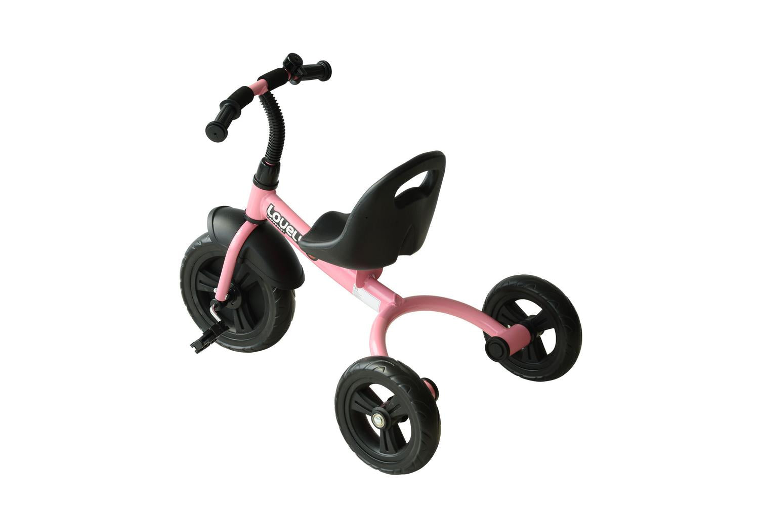 Homcom 370-024PK Kids Toddler Three Wheel Plastic Tricycle Bike | Pink-6