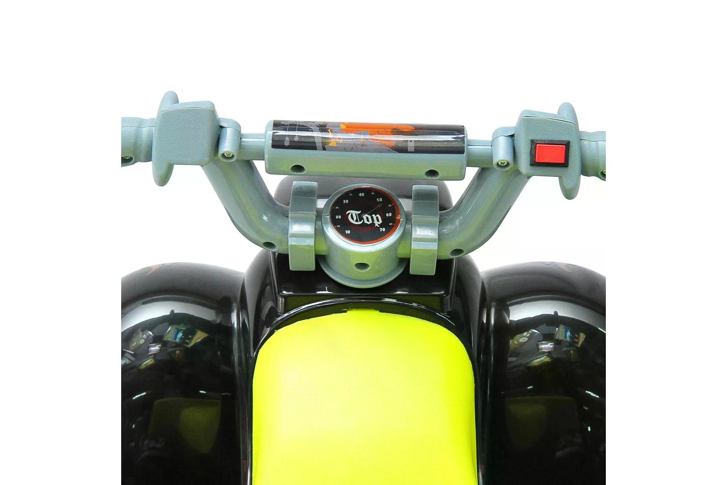 Homcom 370-051BK Electric Ride-on Car | Black/Yellow-7