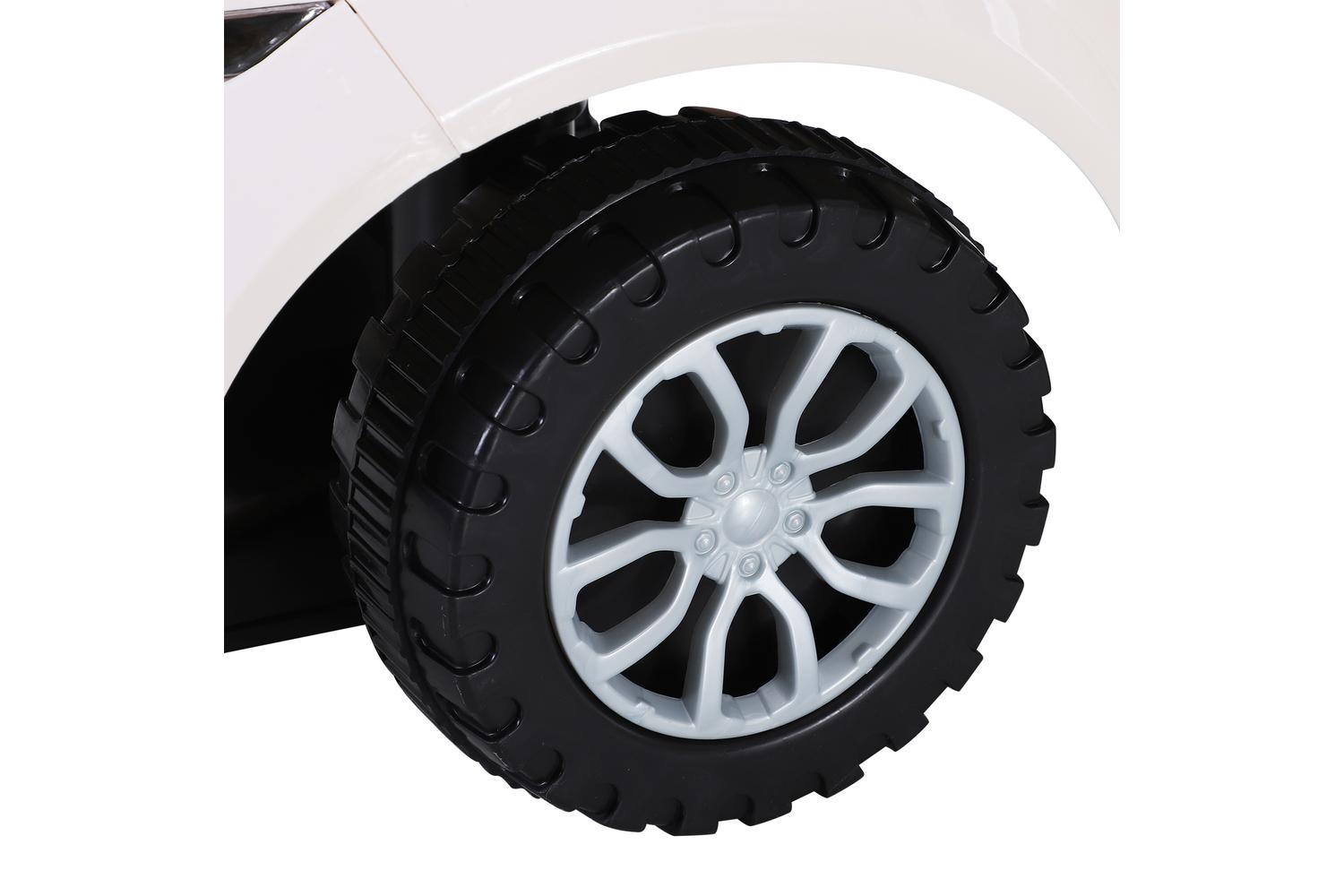Homcom 370-083WT Kids Sliding Car | White-7