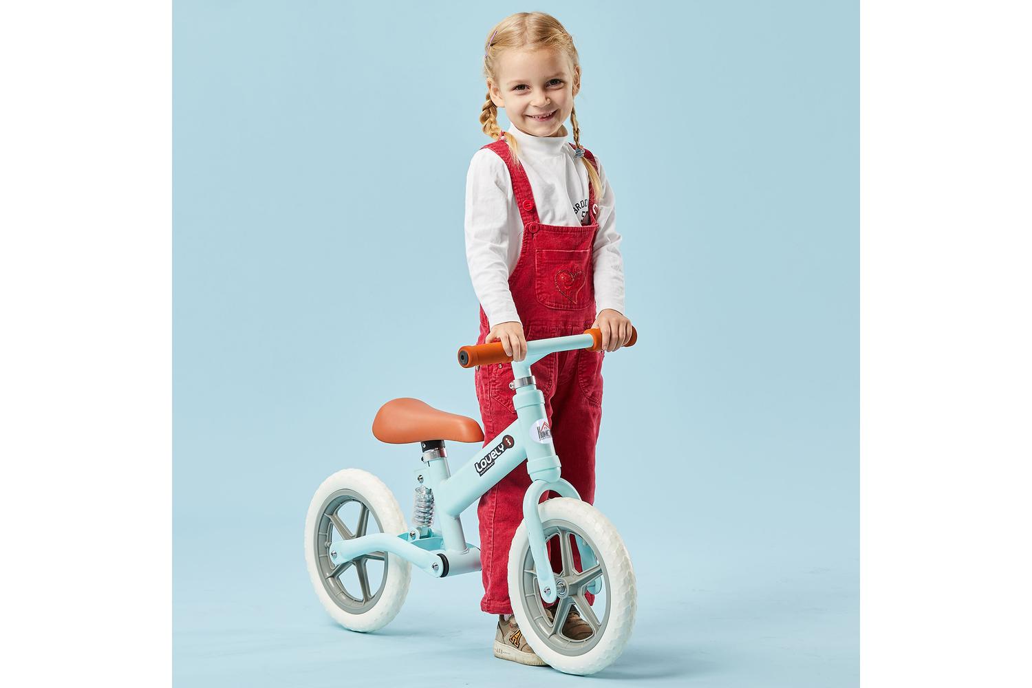 Homcom 370-090BU Kids Balance Bike | Blue
