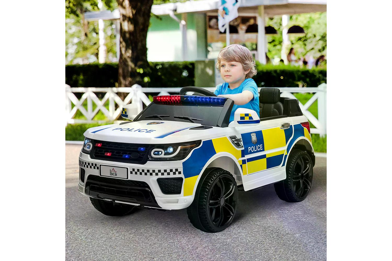 Homcom 370-187V70 Electric Ride-on Car | White