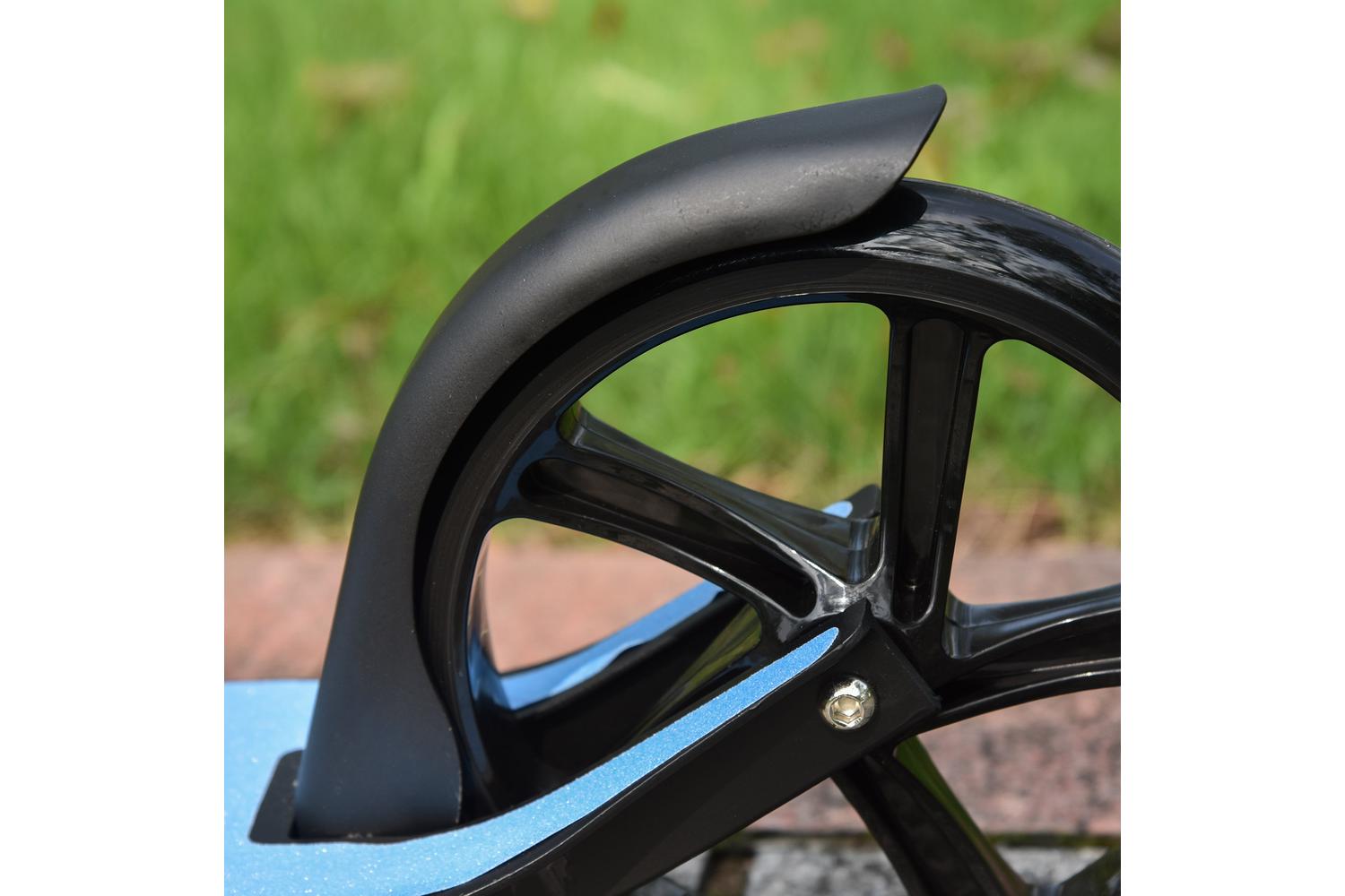 Homcom 371-005 Kids Folding Kick Scooter | Blue-7