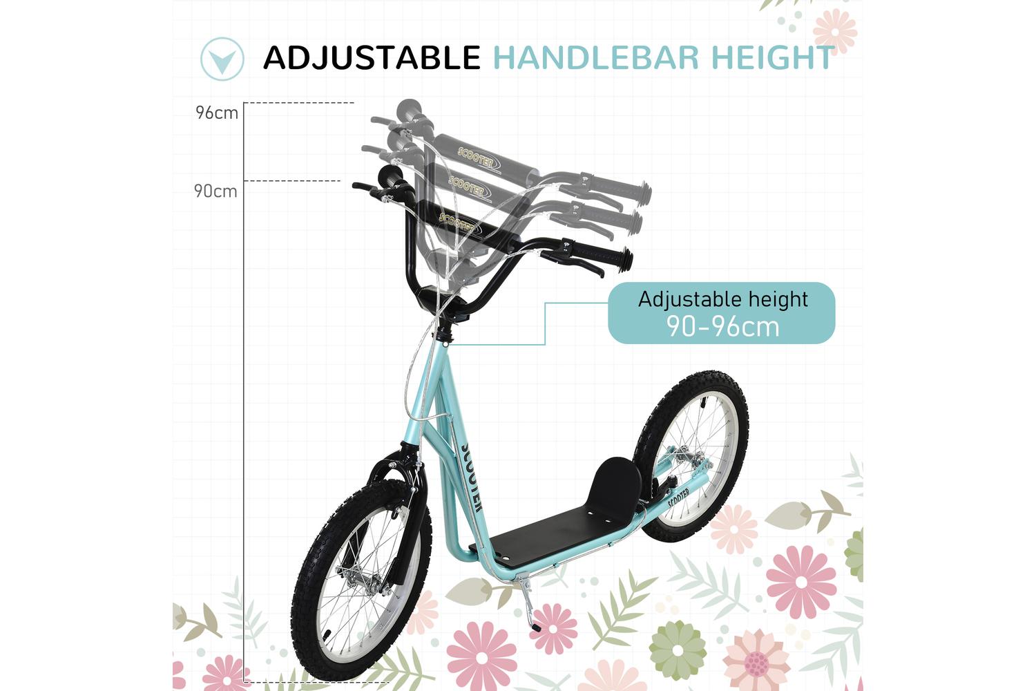 Homcom 371-021BU Kids Kick Scooter | 371-021BU-3