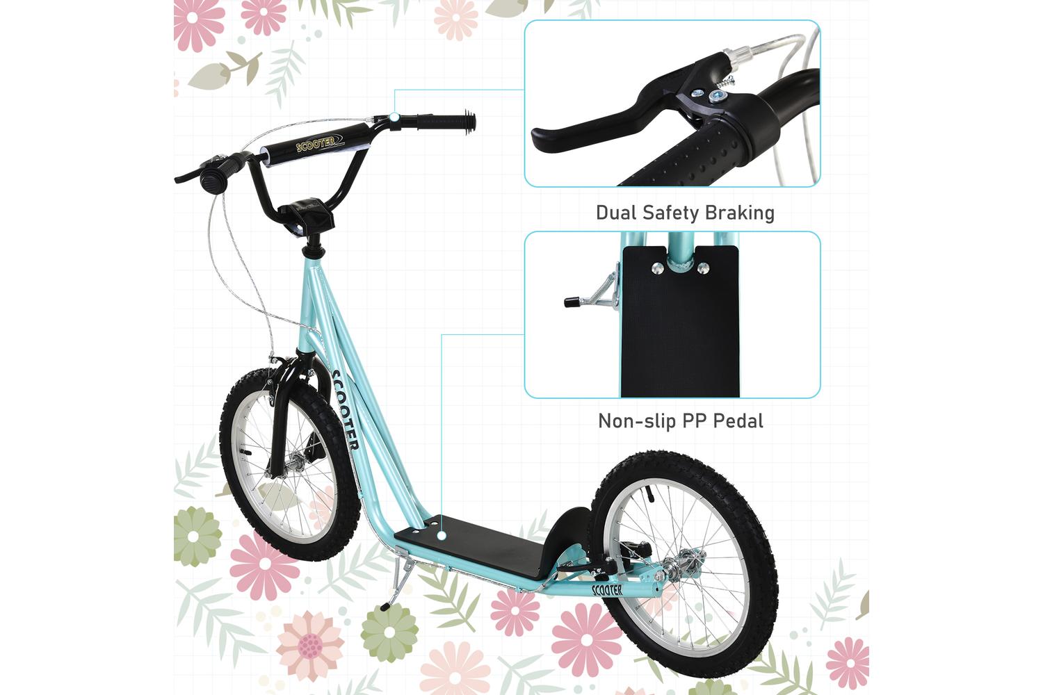 Homcom 371-021BU Kids Kick Scooter | 371-021BU-6