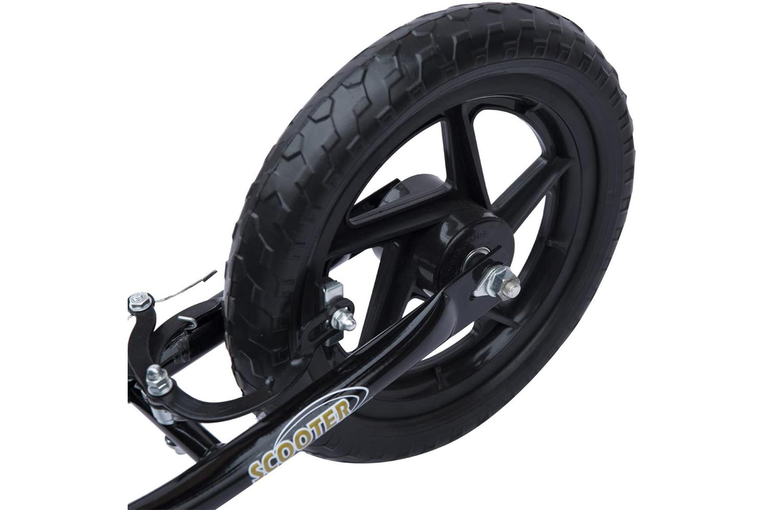 Homcom 371-027BK Kids Kick Scooter | Black-7