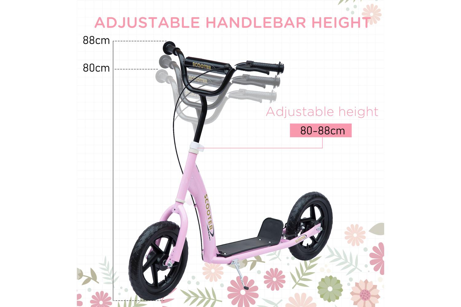 Homcom 371-027PK Kids Bicycle Scooter | Pink-5