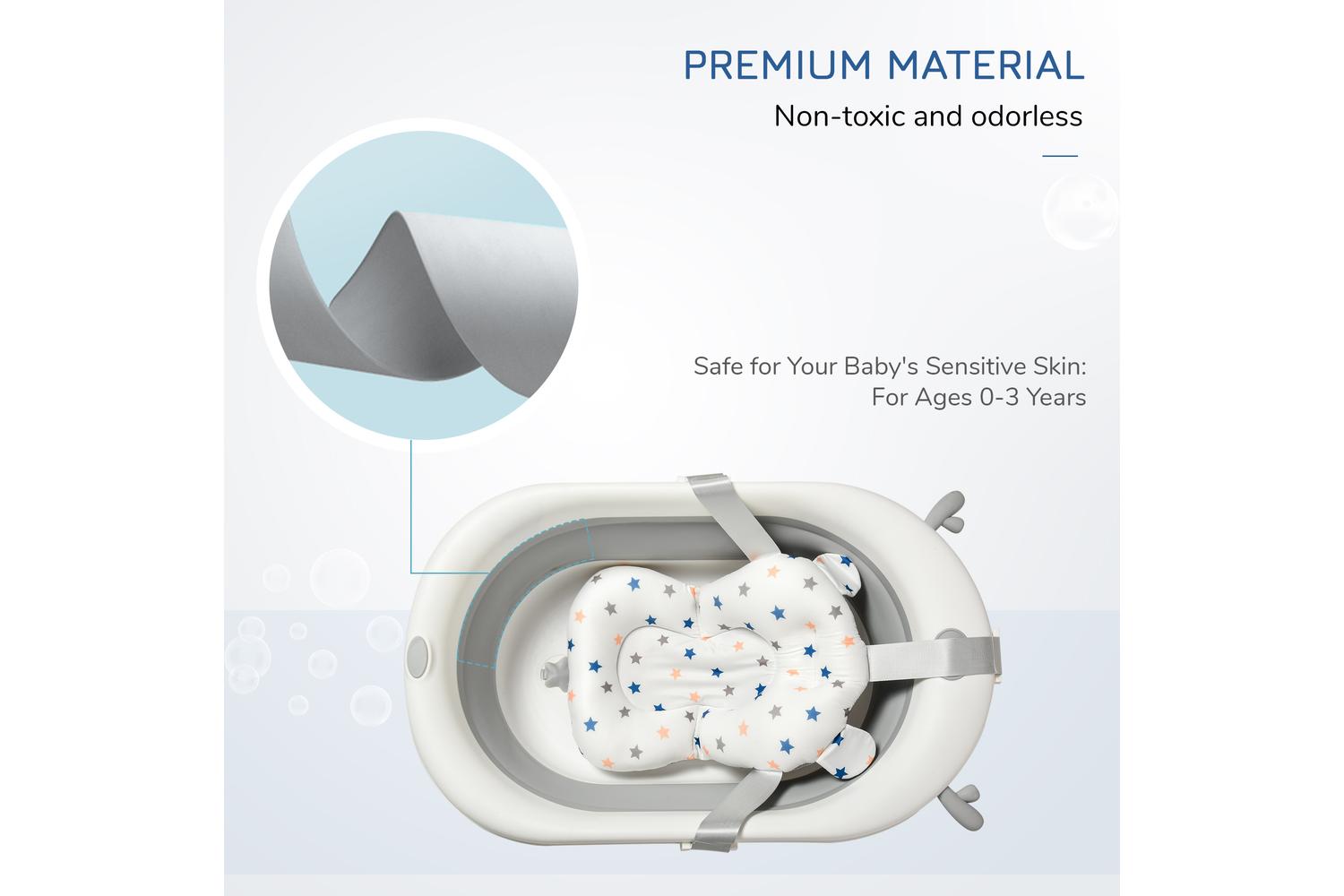 Homcom 400-014 Foldable Portable Baby Bath Tub-3