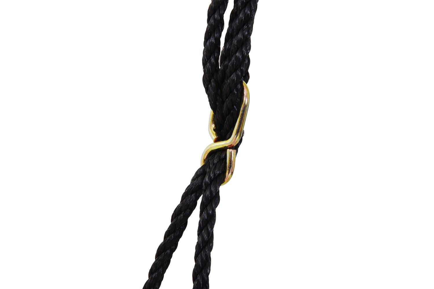Homcom 84A-094 60cm Kids Hanging Tree Swing Nest | Black-8