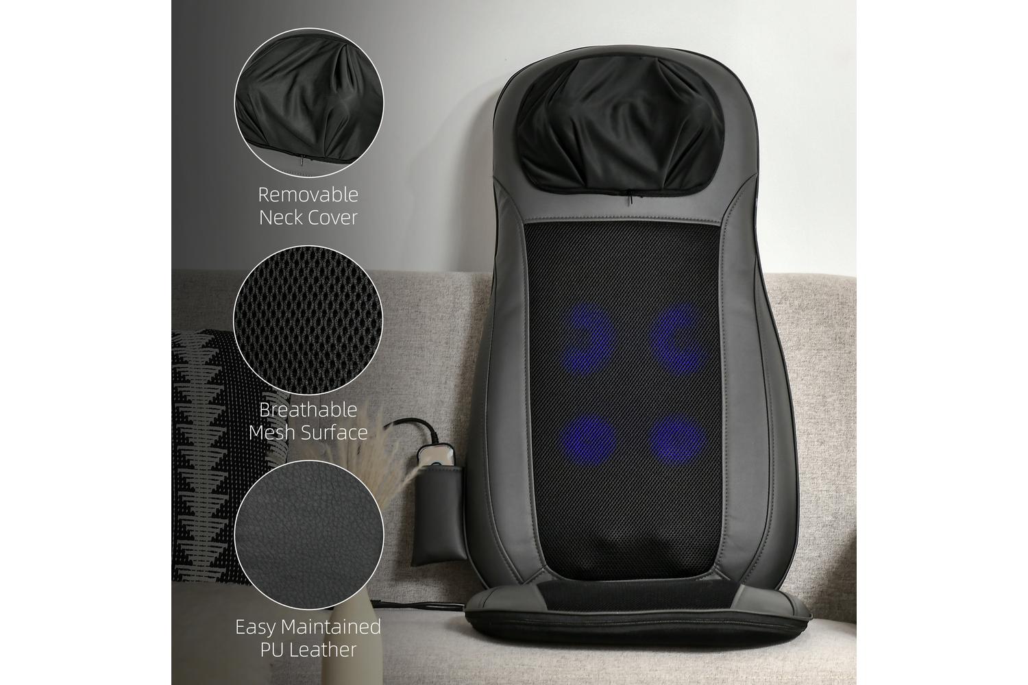 Homcom 700-152V70BK Massage Chair | Black-7